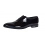 Pantofi barbati piele lacuita neagra, eleganti, ideali pentru evenimente